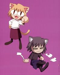  chibi neko_arc neko_chaos takeuchi_takashi tsukihime type_moon 