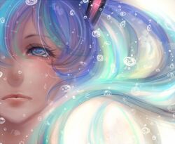  aqua_eyes aqua_hair bad_id bad_pixiv_id female hatsune_miku long_hair seguchi-sama solo upper_body vocaloid 