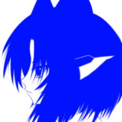  female female kyoukai_senjou_no_horizon kyoukaisenjou_no_horizon lowres monochrome point_ears pointy_ears satomi_yoshiyasu solo 