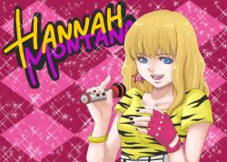  disney eriko eriko_(artist) female hannah_montana miley_cyrus 