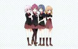  furutani_himawari ikeda_chitose namori omuro_sakurako sugiura_ayano yuru_yuri 