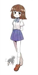  alternate_costume bad_id bad_pixiv_id blue_skirt blush brown_eyes brown_hair female full_body gz_(gzxd) hime_cut inazuma_eleven_(series) inazuma_eleven_go inazuma_eleven_go_chrono_stone long_hair okatsu_(inazuma_eleven) pleated_skirt raimon raimon_school_uniform school_uniform shoes simple_background single_shoe skirt smile socks white_background 