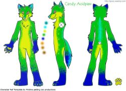  anthro canid canine canis colorful_theme male mammal model_sheet multicolored_body piranhapettingzoo simple_background solo white_background wolf yiffy_foxy 