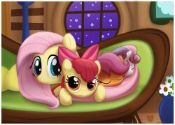  amber_eyes apple_bloom_(mlp) big_eyes blue_eyes closed_eyes ctb-36 cutie_mark_crusaders_(mlp) daww detailed_background earth_pony equid equine female feral flower fluttershy_(mlp) friendship_is_magic fur glistening glistening_eyes group hair hasbro heart_symbol horn horse inside lolicon mammal multicolored_hair my_little_pony mythological_creature mythological_equine mythology orange_body orange_fur pillow pink_hair plant pony purple_hair red_hair ribbons scootaloo_(mlp) sky sleeping star sweetie_belle_(mlp) two_tone_hair unicorn vase white_body white_fur window yellow_body yellow_fur young young_feral 