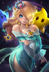  dress mario_bros. rosalina sakimichan tagme 