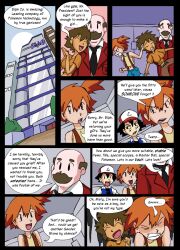  age_difference angry annoyed bald brock_(pokemon) disguised ear_grab female flirting group gym_leader human iancsamson james_(team_rocket) kasumi_(pokemon) male mammal nintendo older_male pokemon rule_63 satoshi_(pokemon) scheming silph_co team_rocket transformation trio 