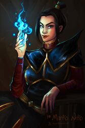  1girls avatar_the_last_airbender azula clothing female fire marikoneko marikoneko0 