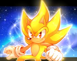  2020 5_fingers anthro clothing danielasdoodles eulipotyphlan fingers gloves handwear hedgehog male mammal sega signature solo sonic_the_hedgehog sonic_the_hedgehog_(series) super_form super_sonic 