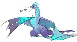  absurd_res auroth_the_winter_wyvern dota dragon european_mythology female feral hi_res mythological_creature mythological_scalie mythology scalie solo tail western_dragon wyvern 