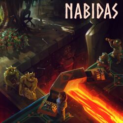  2025 2_horns 5_fingers absurd_res album_cover ambiguous_gender ambiguous_humanoid armor army arrow_(weapon) bandanna_on_forehead battering_ram battle battlement beard black_hair braided_hair braided_ponytail bridge brown_hair cave clothed clothed_female clothed_humanoid clothed_male clothing cover digital_media_(artwork) digital_painting_(artwork) dwarf dwarf_fortress elderly_humanoid elderly_male emaciated_ambiguous emaciated_humanoid english_description english_text eyeless facial_hair female female_humanoid fingers footwear forgotten_beast_(dwarf_fortress) fur gear goblin green_body green_fur green_skin grey_beard grey_facial_hair grey_hair group hair head_horn headgear helmet hi_res high-angle_view holding_melee_weapon holding_object holding_polearm holding_shield holding_spear holding_telescope holding_weapon horn humanoid imminent_death lava lipless machine male male_humanoid melee_weapon moat motion_blur navel not_furry official_art painting_(artwork) pickelhaube pointy_ears polearm ponytail prick_ears pulling_lever ranged_weapon red_eyes sandals sculpture shaded shield shoes siege_weapon slim_female slim_humanoid slim_male song_name spear spyglass stalactite stalagmite statue stern_look text thea_kent troll_(mythology) tusks underbite underground wall_(structure) weapon wood wood_shield worried 