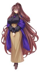  :o aged_up black_shirt black_sweater blush boots breasts bright_pupils brown_hair brown_skirt female full_body game_asset glasses hair_intakes high-waist_skirt high_heels high_ponytail huge_breasts inoino jewelry katsuragi_marina katsuragi_marina_(exs-tia_m) kouyoku_senki_exs-tia large_variant_set long_hair long_skirt long_sleeves looking_at_viewer mole necklace non-web_source official_art own_hands_together parted_lips ponytail purple_eyes purple_scarf scarf self-datamine shawl shirt simple_background skirt sleeves_past_wrists smile solo standing sweater tachi-e transparent_background turtleneck turtleneck_sweater v_arms variant_set very_long_hair white_pupils 