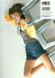  denim ichikawa_yui jacket photo shirt shorts t-shirt tshirt 