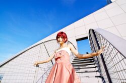  cosplay evening_gown hino_kahoko kiniro_no_corda kouzuki_suzuka photo red_hair red_hair 