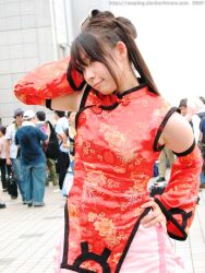  arc_system_works braid china_dress chinadress chinese_clothes cosplay dress guilty_gear kuradoberi_jam photo qipao toudou_hayate 