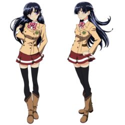  kakumeiki_valvrave rukino_saki seifuku transparent_png vector_trace 