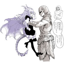  2boys aged_down alduin angry blush breasts dovahkiin dragon dragon_girl fangs female gameplay_mechanics genderswap_(mtf) horns lolita_fashion m&#039;aiq monster_girl multiple_boys okamura_(okamura086) personification rule_63 small_breasts spikes tail the_elder_scrolls the_elder_scrolls_v:_skyrim thighhighs translated wings 