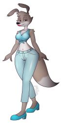  absurd_res alpha_channel anthro blinky_bill_(series) breasts canid canine canis clothed clothing daisy_dingo digital_media_(artwork) dingo female fkimnsfw fur hi_res lipstick looking_at_viewer makeup mammal seductive simple_background smile solo tail transparent_background watermark 