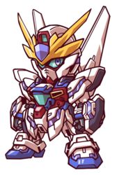  bad_id bad_pixiv_id full_body gundam gundam_build_fighters gundam_x_maoh mecha no_humans robot sd_gundam transparent_background wanaata 