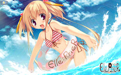  bikini cleavage elle_prier etoiles kadoma_konomi mizugi tagme wallpaper 