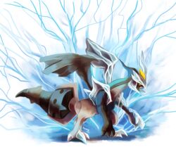  absurd_res ambiguous_gender black_kyurem cuteskitty dragon feral generation_5_pokemon hi_res ice kyurem legendary_pokemon mythological_creature mythological_scalie mythology nintendo pokemon pokemon_(species) scalie simple_background solo teeth yellow_eyes zekrom 