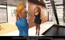  2girls 3d aesir_(norse_mythology) ass athletic athletic_female big_ass big_breasts blonde_hair blue_eyes bottom_heavy braided_hair breasts busty cleavage curvaceous curvy curvy_figure daughter eyebrows eyelashes eyes female female_focus female_only fit fit_female fully_clothed god god_of_war god_of_war_ragnarok goddess hair hips hourglass_figure huge_breasts human humanoid large_breasts legs light-skinned_female lips long_hair mature mature_female milf mother mother_and_daughter mythology norse_mythology prime3dx santa_monica_studio sif_(god_of_war) sony_interactive_entertainment tattoo tattooed_arm tattoos thick thick_legs thick_thighs thighs thrud_(god_of_war) toned toned_female top_heavy twitter_username voluptuous wide_hips 