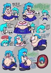  bbw belly blue_hair burp burping chubby_female fat female_pred friday_night_funkin implied_digestion internal mysteryfirecreature nonebreakful nusky skull sky_(friday_night_funkin) skyblue skyverse thick_thighs vore xray 