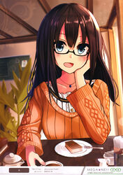  megane okutomi_fumi shibuya_rin sweater the_idolm@ster the_idolm@ster_cinderella_girls 