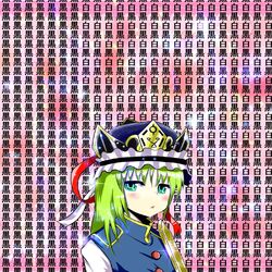  bad_id bad_pixiv_id ban_paku_(arazio) blush confession female green_eyes green_hair hat highres pov rejection rod_of_remorse shiki_eiki solo touhou translated wall_of_text 