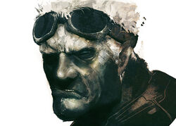  1boy damon_baird gears_of_war goggles huke male_focus portrait solo white_hair 