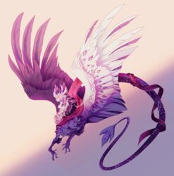  2018 avian claws dragon european_mythology feathered_dragon feathered_scalie feathered_wings feathered_wyvern feathers fur furred_dragon furred_scalie furred_wyvern horn mythological_creature mythological_scalie mythology ninxeas reptile scalie simple_background solo tail unavailable_at_source western_dragon white_body white_feathers white_fur wings wyvern 