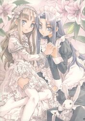  closet_child dress konoe_ototsugu lolita_fashion maid thighhighs 