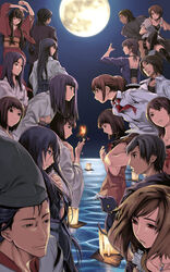  5boys 6+girls amakura_kei amakura_mayu amakura_mio artist_request asou_misaki black_hair blush brown_hair bug butterfly candle denim everyone fatal_frame fatal_frame_1 fatal_frame_2 fatal_frame_3 fatal_frame_4 feline haibara_sakuya haibara_you hat himuro_kirie hinasaki_mafuyu hinasaki_miku jacket japanese_clothes jeans kimono kirishima_choushiro kurosawa_rei kurosawa_sae kurosawa_yae kuze_kyouka long_hair minazuki_ruka mole mole_under_eye moon multiple_boys multiple_girls multiple_persona opposing_sides pants school_uniform short_hair siblings sisters thighhighs yomotsuki_souya yukishiro_reika 