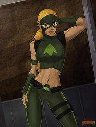  artemis_(dc) artemis_crock dc dc_comics pinup sunsetriders7 superheroine young_justice 