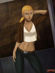  artemis_(dc) artemis_crock dc dc_comics pinup sunsetriders7 superheroine young_justice 