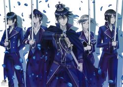  awashima_seri cleavage fushimi_saruhiko k k:_missing_kings megane munakata_reisi sword tagme 