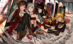  blake_belladonna lu&quot; pantyhose ruby_rose rwby seifuku weiss_schnee yang_xiao_long 