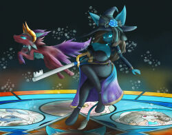  absurd_res alenicia_(artist) anthro big_breasts black_hair blue_body blue_eyes blue_fur bodysuit bottomwear breasts brown_hair canid canine cleavage clothed clothing countershading crystal curvy_figure dhole digit_ring dive_into_the_heart domestic_cat dragon duo eastern_dragon felid feline felis female feral floating flying fur glowing glowing_eyes gradient_fur green_eyes hair hi_res horn huge_breasts jewelry keyblade kingdom_hearts kingdom_key lagomorph latex latex_bodysuit latex_clothing latex_skinsuit leporid long_hair mammal melee_weapon mythological_creature mythological_scalie mythology pet_(phantasy_star_online_2) pet_(pso2) phantasy_star phantasy_star_online_2 pink_eyes pink_hair pso2 purple_body purple_fur rabbit red_body red_fur ring rose_(rosewater) rosewater_(character) salmon_fur scalie sega skinsuit skirt smile square_enix station_of_awakening teal_body teal_fur tight_clothing waistcloth wanda_(phantasy_star_online_2) wanda_(pso2) weapon wedding_ring white_hair wide_hips yellow_horn 