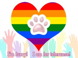  2d_animation 4:3 4_toes 5_fingers animated crazystylus english_text feet fingers footprint heart_symbol humanoid_hands lgbt_pride lol_comments not_furry pawprint rainbow short_playtime simple_background text toes white_background 