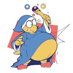  2020 anthro bodily_fluids boot_(artist) clothed clothing eyewear footwear frown glasses hat headgear headwear kamek koopa looking_down magic magic_user magikoopa male mario_bros moobs nintendo o_o overweight overweight_anthro overweight_male raised_arm red_background robe scalie sharp_teeth shocked shoes simple_background solo standing sweat tail teeth wand weight_gain white_background white_eyes wide_eyed wizard_robe yellow_body yellow_nose yellow_skin yellow_tail 