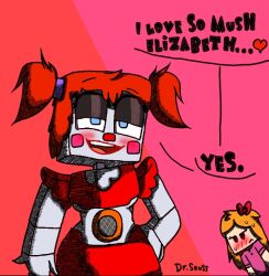  circus_baby_(fnaf) elizabeth_afton fazbear_and_friends five_nights_at_freddy&#039;s five_nights_at_freddy&#039;s:_sister_location killed_girl minecraft nolaklop non-web_source sexy_girl zamination zeddunes27 