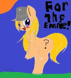  ass big_butt clothing crossover equid equine fan_character for_the_empire friendship_is_magic hasbro hat headgear headwear hi_res horse imperial_officer malavich_the_mysterious mammal my_little_pony pony question_mark rule_63 star_wars themultibrony21 