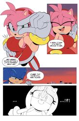  1boy 1girls a_name_for_me amy_rose annihilated ass_whooping breast_lift burnt bursting_breasts comedy cooked destroyed female funny god_damnrnwhat_did_she_even_do_like_damn_beo hereapathy huge_breasts humor male mobian_(species) murdered no_bra red_dress roasted sega sideboob sonic_(series) sonic_the_hedgehog sonic_the_hedgehog_(series) straight_up_violation tagme 