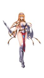  arm_armor armor blonde_hair blue_eyes braid breasts cleavage closed_mouth female full_body gauntlets greaves hair_between_eyes hairband highres holding holding_sword holding_weapon large_breasts leg_armor leina_(queen&#039;s_blade) leina_(queen&#039;s_blade_unlimited) long_hair looking_at_viewer official_art queen&#039;s_blade queen&#039;s_blade_limit_break queen&#039;s_blade_unlimited solo standing sword tachi-e thighs transparent_background weapon 