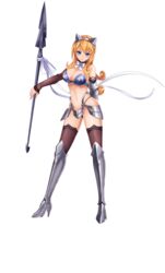  arm_armor armor armored_boots bare_shoulders bikini_armor blonde_hair blue_eyes boots breasts cleavage closed_mouth detached_sleeves dot_nose elina_(queen&#039;s_blade) female full_body hair_between_eyes high_heel_boots high_heels highres holding holding_polearm holding_weapon large_breasts leg_armor navel official_art polearm queen&#039;s_blade queen&#039;s_blade_limit_break queen&#039;s_blade_unlimited revealing_clothes second-party_source shadow_tracker_elina sidelocks simple_background sleeves_past_wrists solo spear standing stomach tachi-e thighhighs transparent_background weapon 