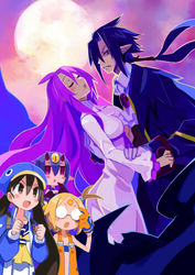  desco desco_(disgaea) disgaea harada_takehito highres kazamatsuri_fuuka makai_senki_disgaea_4 nagi_clockwork official_art valvatorez_(disgaea) vulcanus_(disgaea_4) 