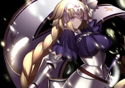  armor fate/apocrypha fate/grand_order fate/stay_night jeanne_d&#039;arc jeanne_d&#039;arc_(fate/apocrypha) paperfinger ruler_(fate/apocrypha) sword 