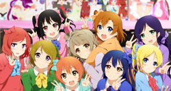  ayase_eri black_buraku hoshizora_rin koizumi_hanayo kousaka_honoka love_live!_school_idol_project minami_kotori nishikino_maki sonoda_umi toujou_nozomi yazawa_nico 