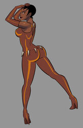  1girls dark-skinned_female dark_skin dc dc_comics dcau female female_fox female_only fully_clothed justice_league justice_league_unlimited solo sunsetriders7 vixen_(dc) 