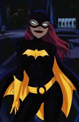  1girls accurate_art_style barbara_gordon batgirl batgirl_(the_new_batman_adventures) batman:_the_animated_series batman_(series) dc dc_comics dcau female female_only fully_clothed solo spandex spandex_suit the_new_batman_adventures 