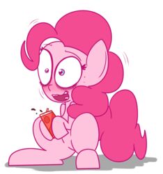  alpha_channel earth_pony equid equine female feral friendship_is_magic hair hasbro horse mammal mrdegradation my_little_pony open_mouth pink_hair pinkie_pie_(mlp) pony simple_background solo teeth tongue wide_eyed 